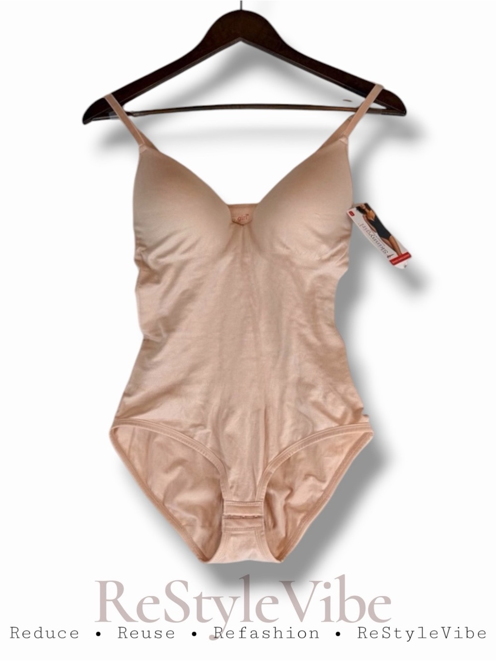 SKINNYGIRL Women’s Size L Bodysuit Shaper NWT Seamless Underwire Padded Support